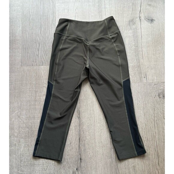 Nike Dri-Fit Olive Green and Black Leggings Women’s size Small - Picture 4 of 4